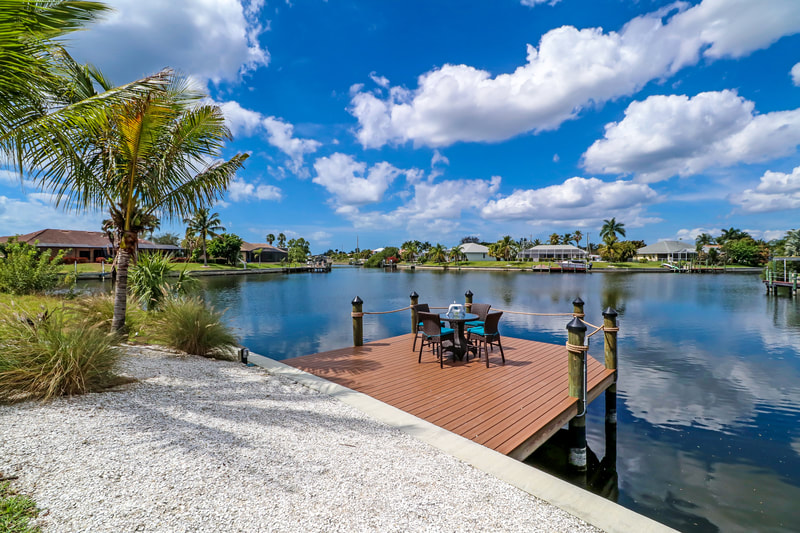 Vacation Rental Home in Cape Coral water views