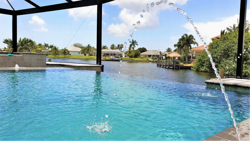 Vacation Rental Home in Cape Coral great water views